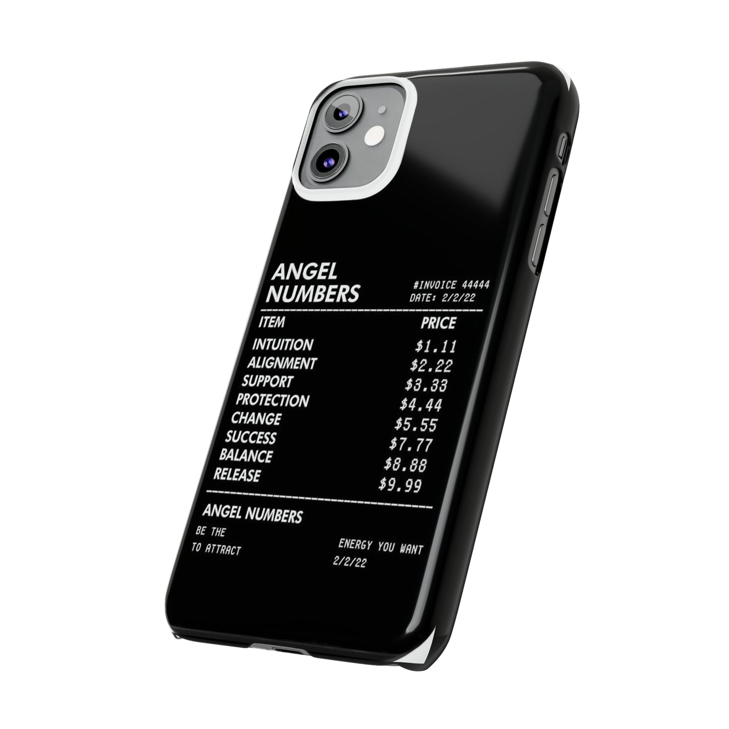 "Angle Number 444 " iPhone case