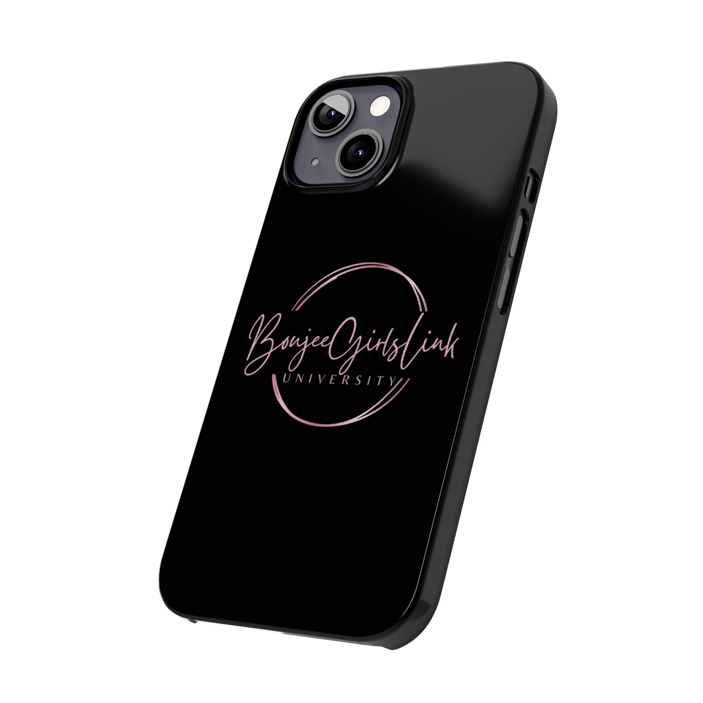 Boujee Girls Link University iPhone Cases
