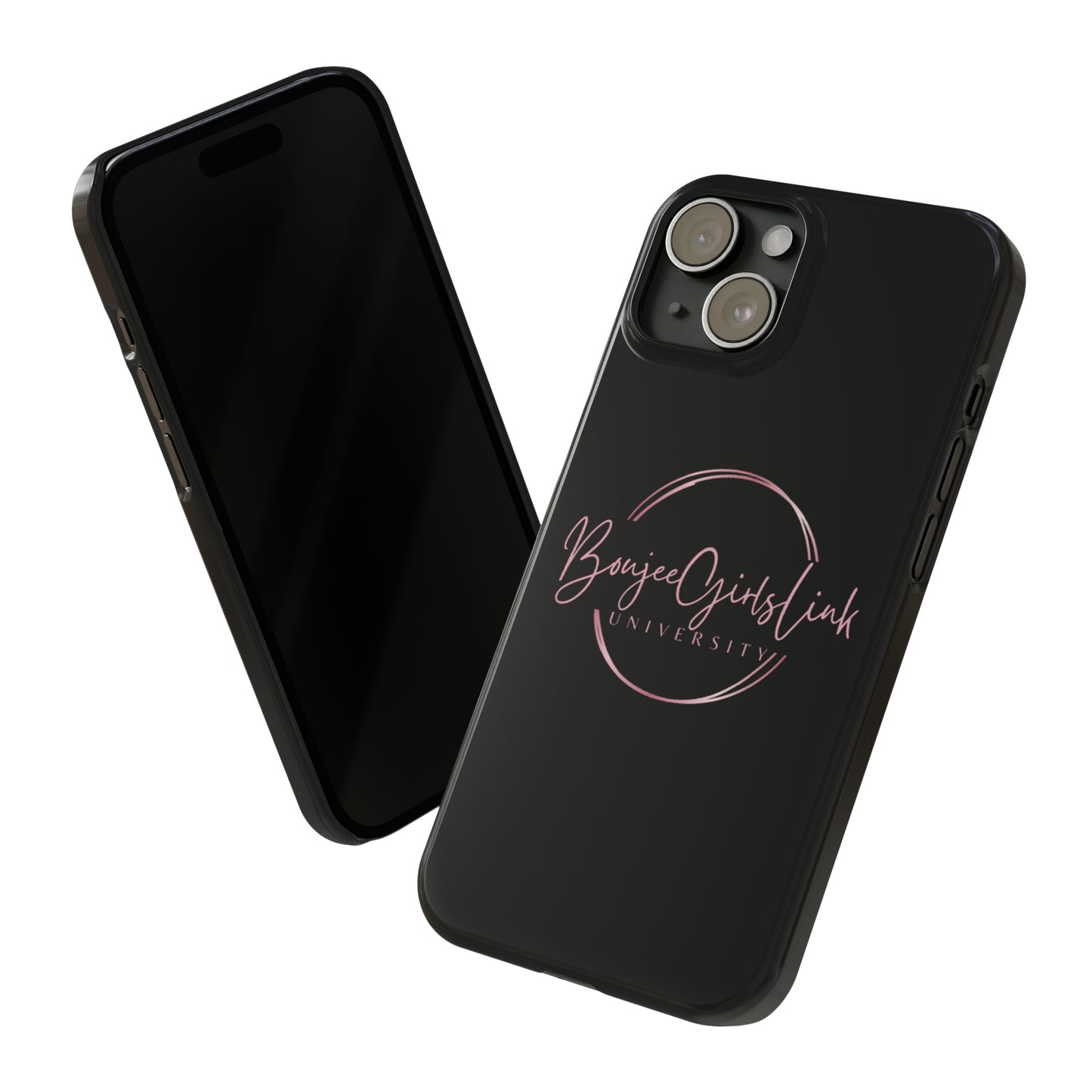 Boujee Girls Link University iPhone Cases
