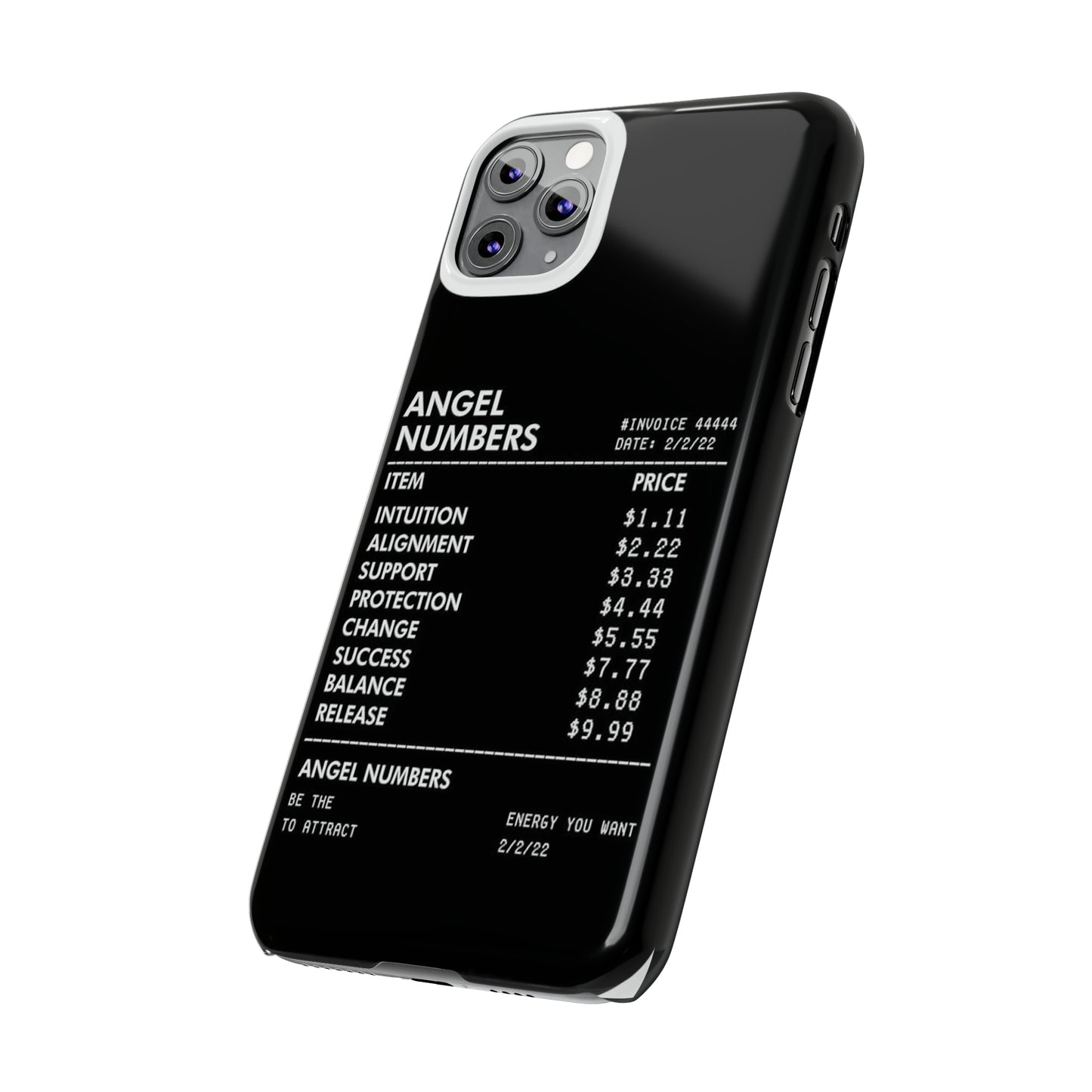 "Angle Number 444 " iPhone case