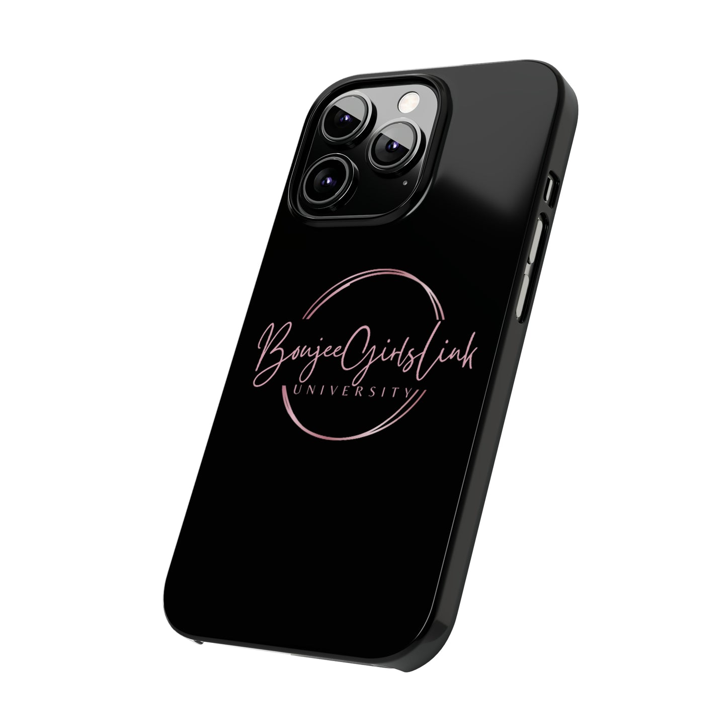 Boujee Girls Link University iPhone Cases