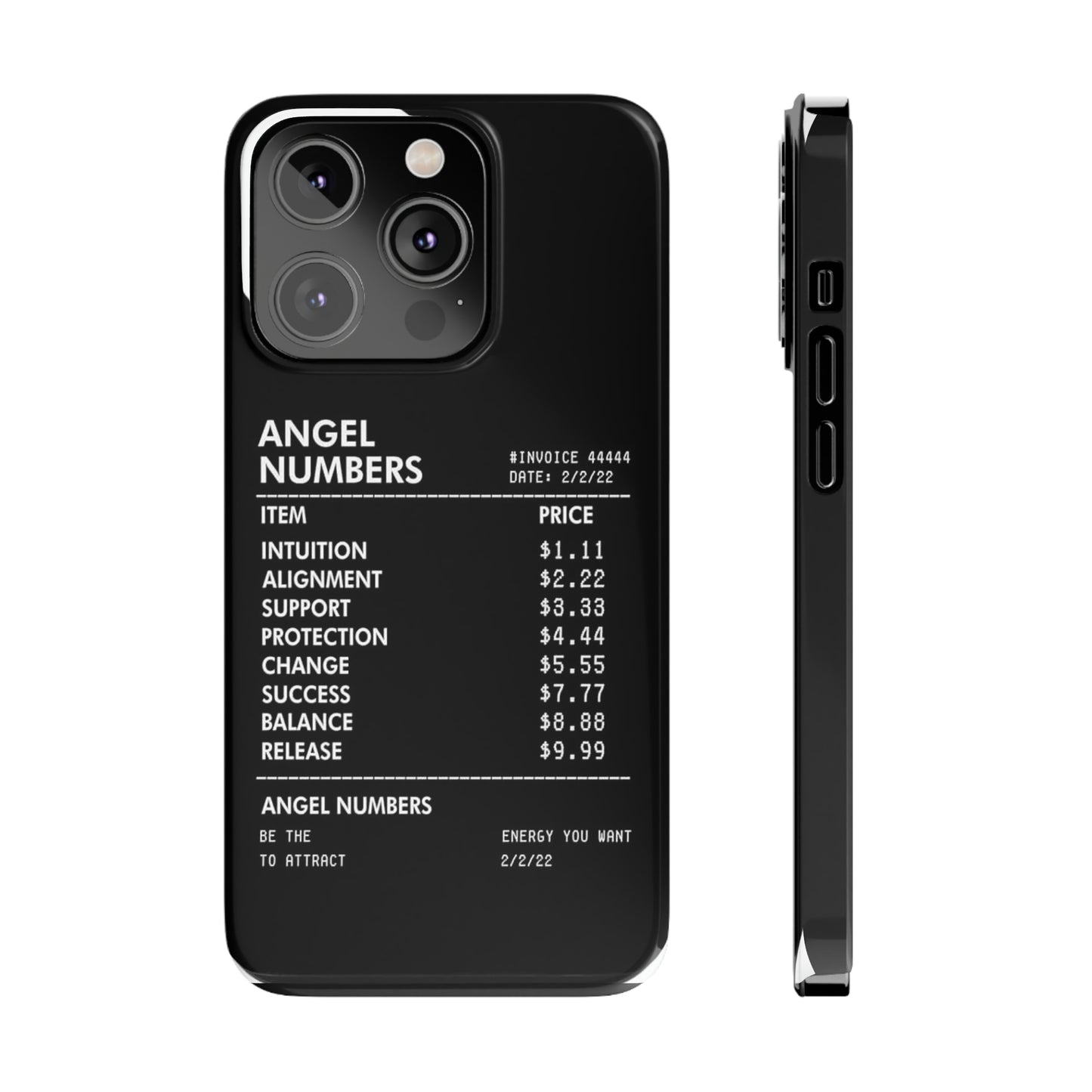 "Angle Number 444 " iPhone case