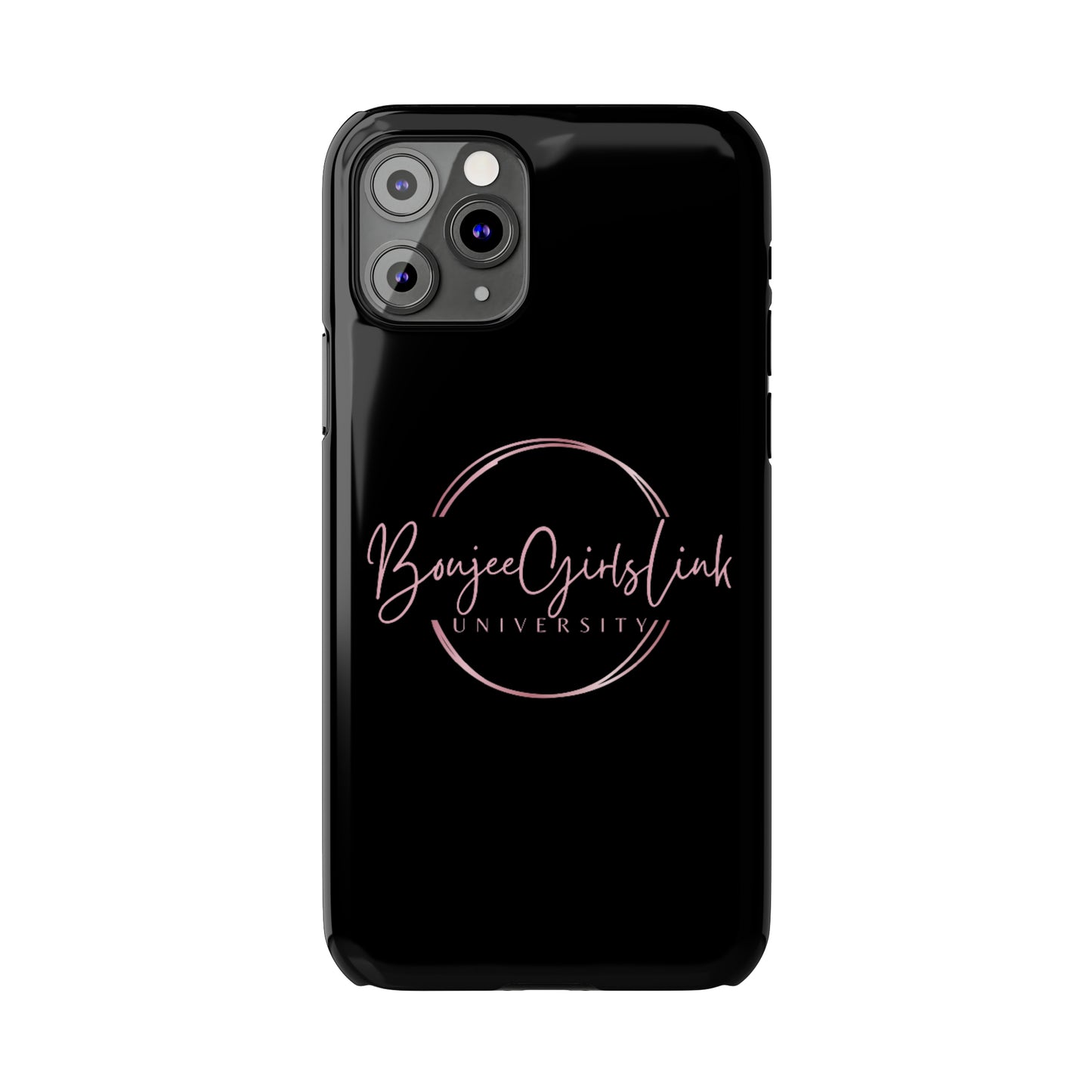 Boujee Girls Link University iPhone Cases