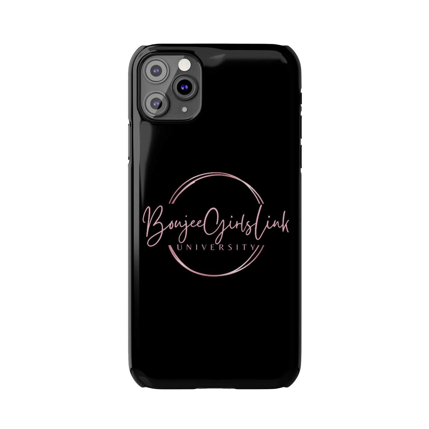 Boujee Girls Link University iPhone Cases
