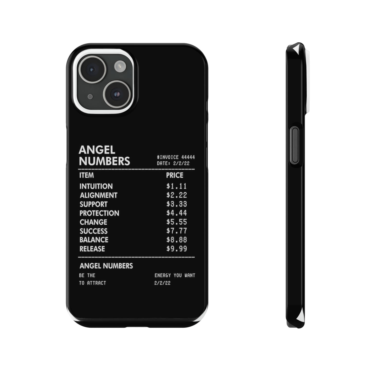 "Angle Number 444 " iPhone case