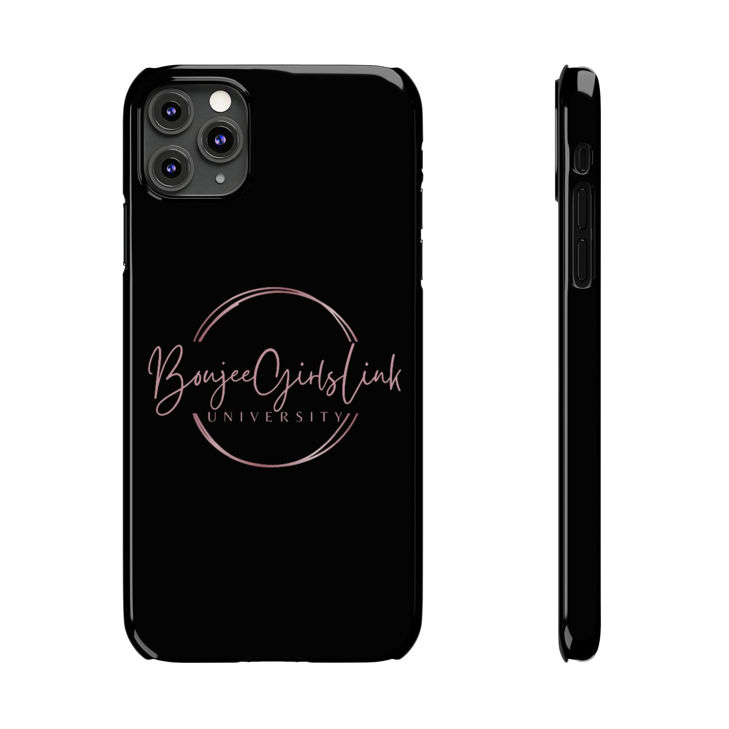Boujee Girls Link University iPhone Cases