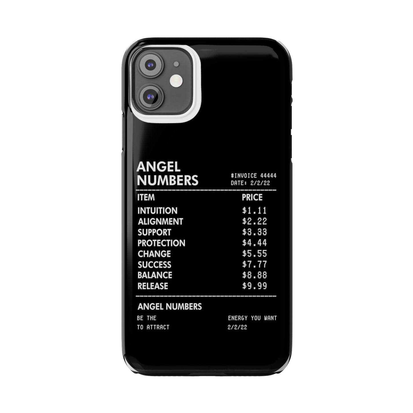 "Angle Number 444 " iPhone case