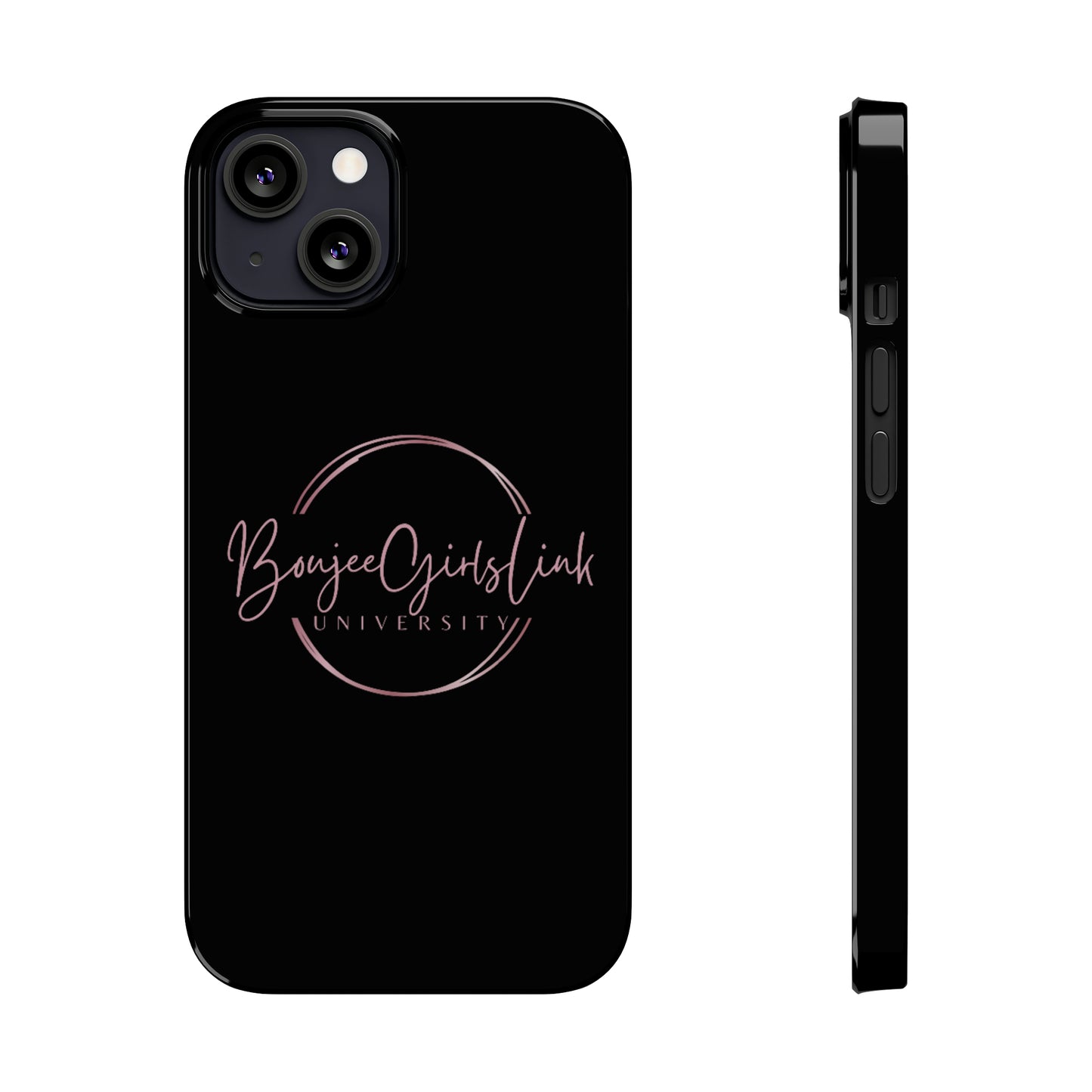 Boujee Girls Link University iPhone Cases