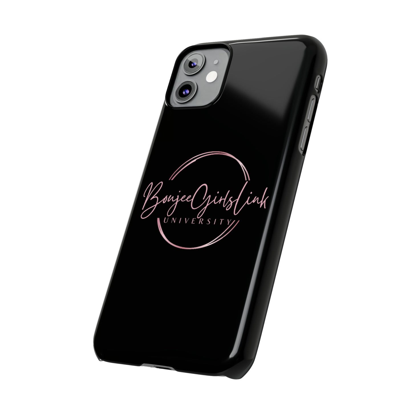 Boujee Girls Link University iPhone Cases