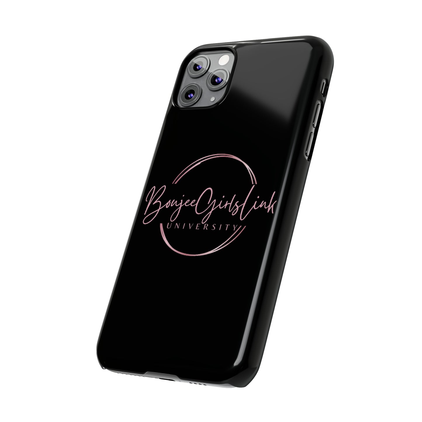Boujee Girls Link University iPhone Cases