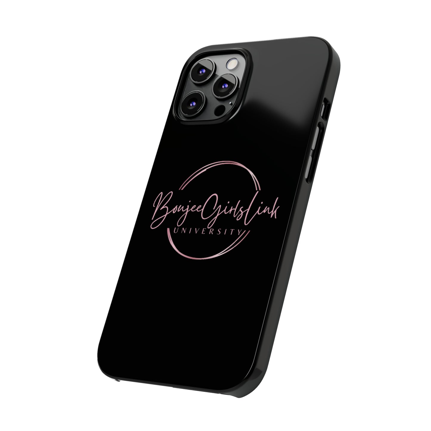 Boujee Girls Link University iPhone Cases