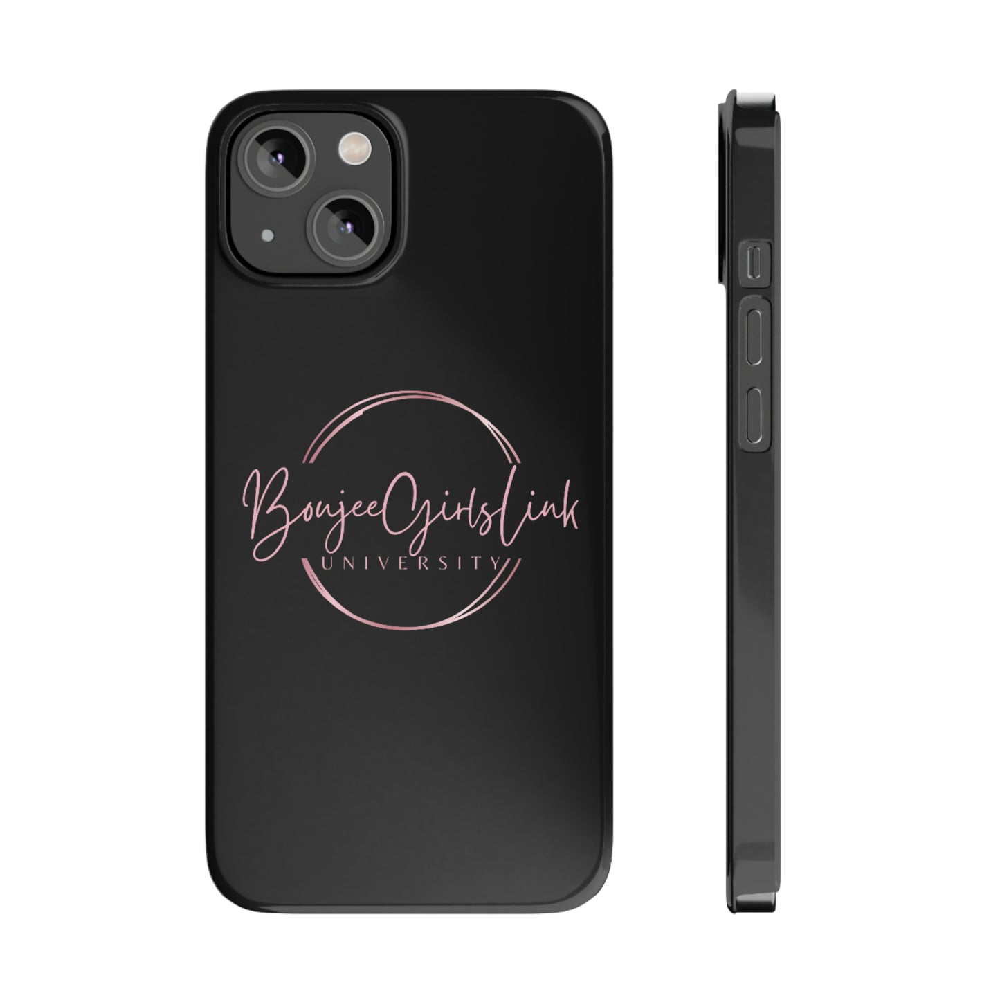 Boujee Girls Link University iPhone Cases