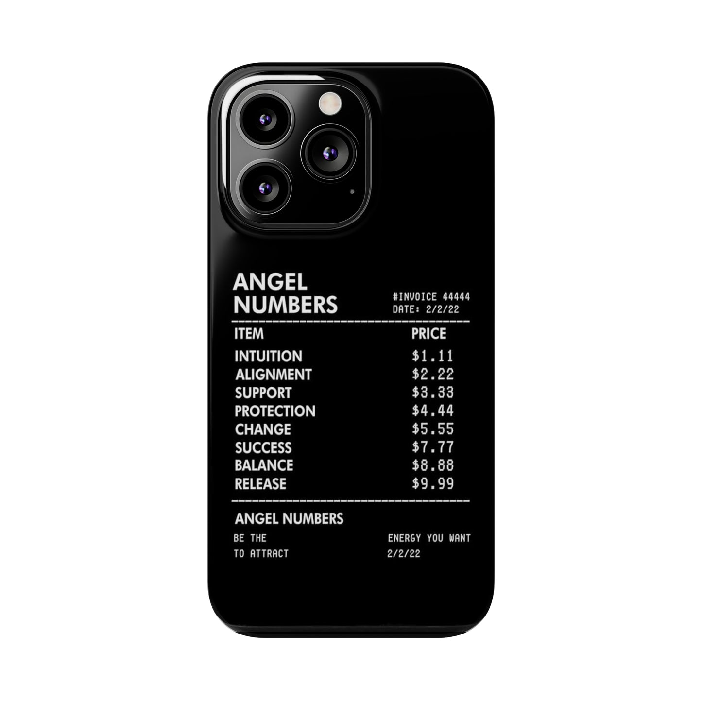 "Angle Number 444 " iPhone case