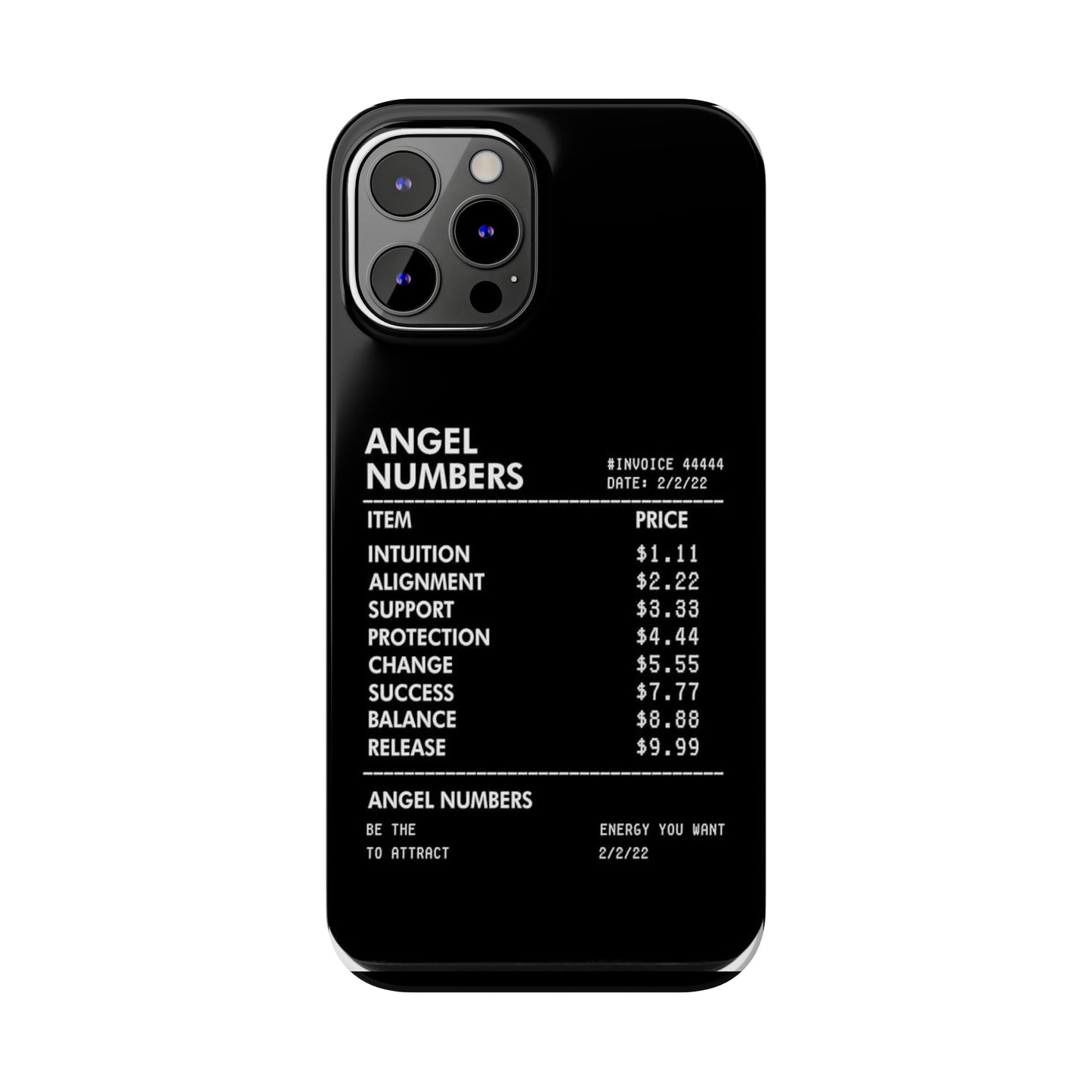"Angle Number 444 " iPhone case