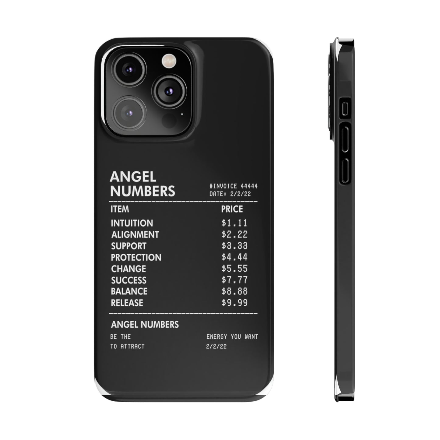 "Angle Number 444 " iPhone case