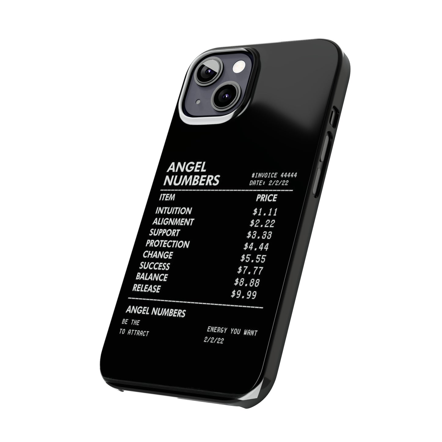 "Angle Number 444 " iPhone case