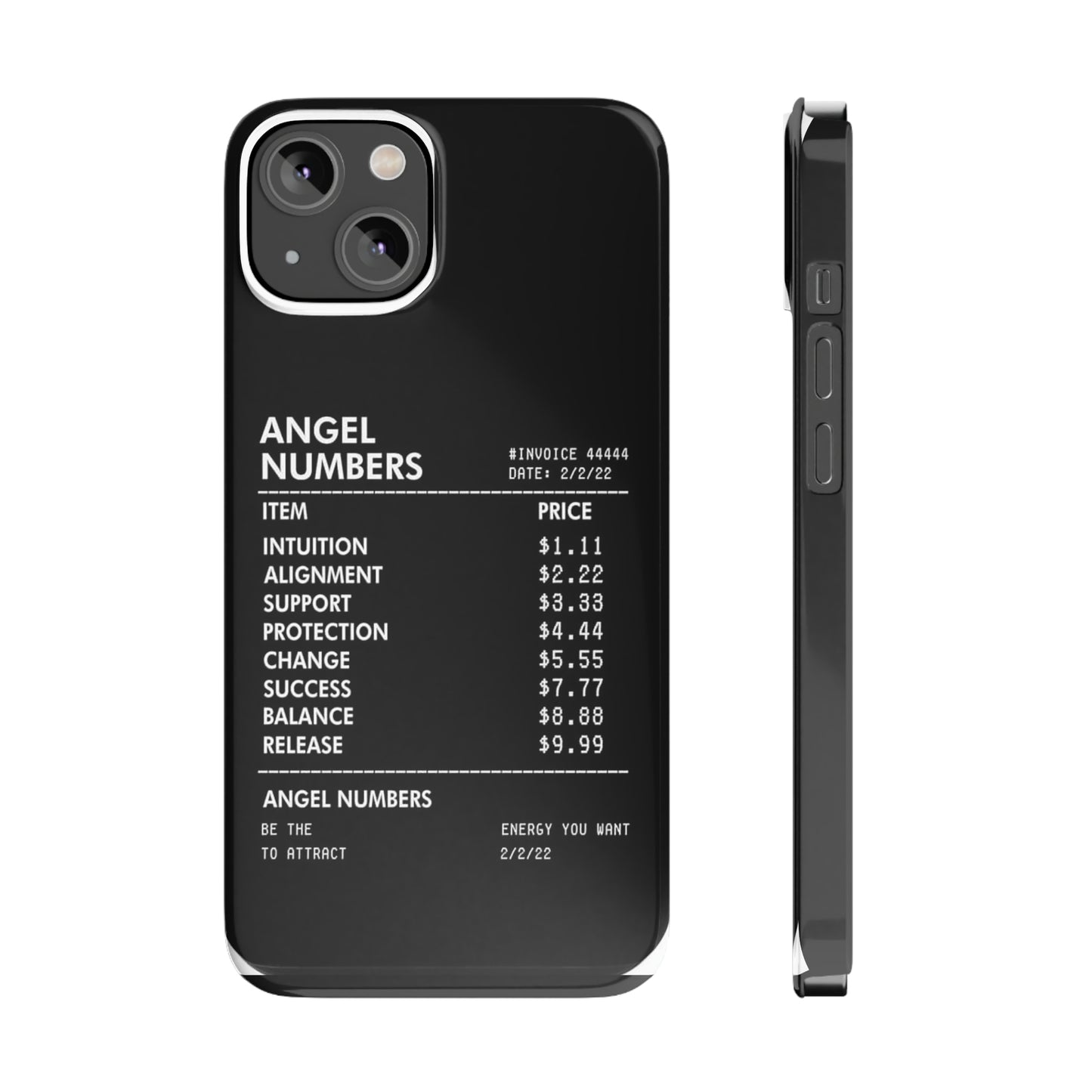 "Angle Number 444 " iPhone case