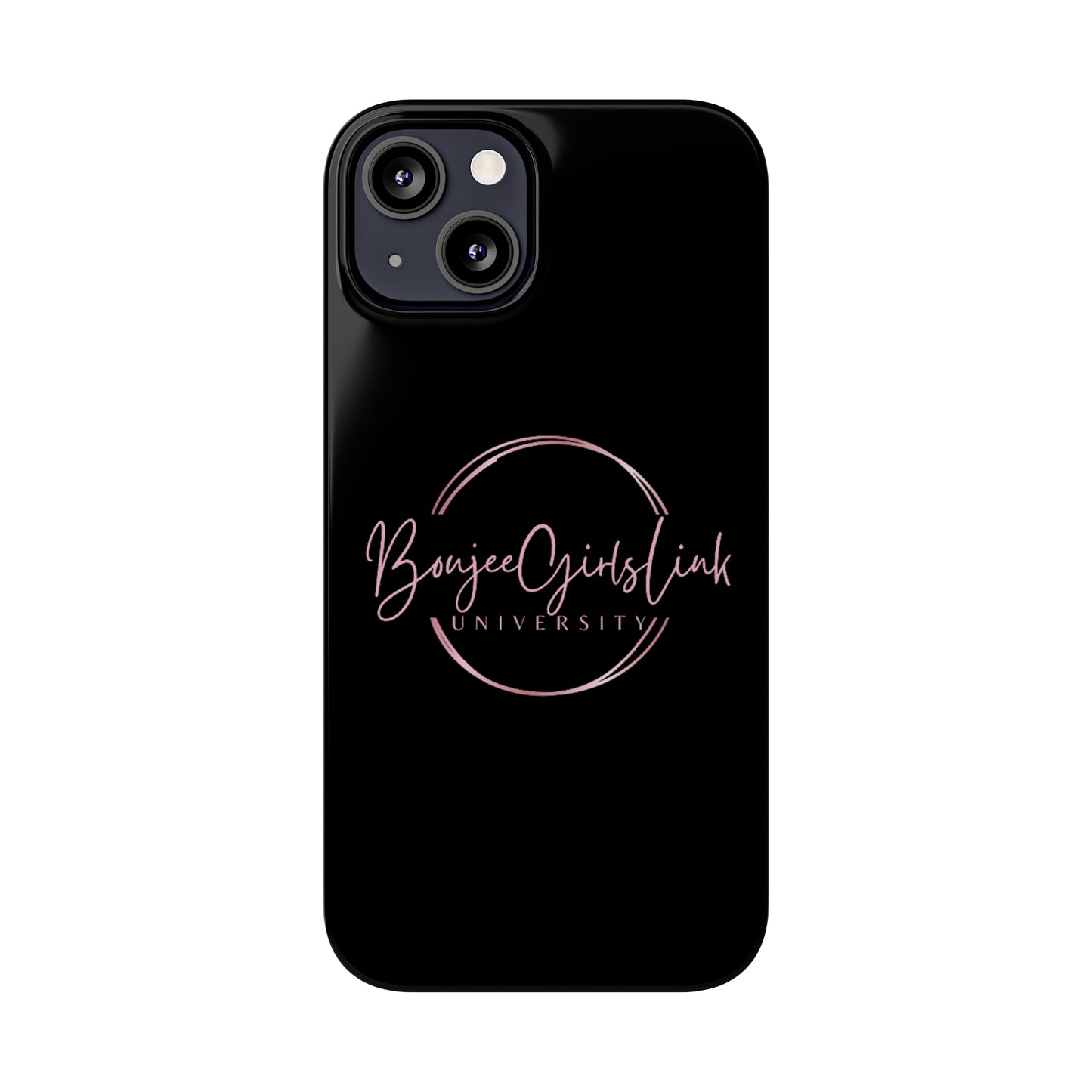 Boujee Girls Link University iPhone Cases