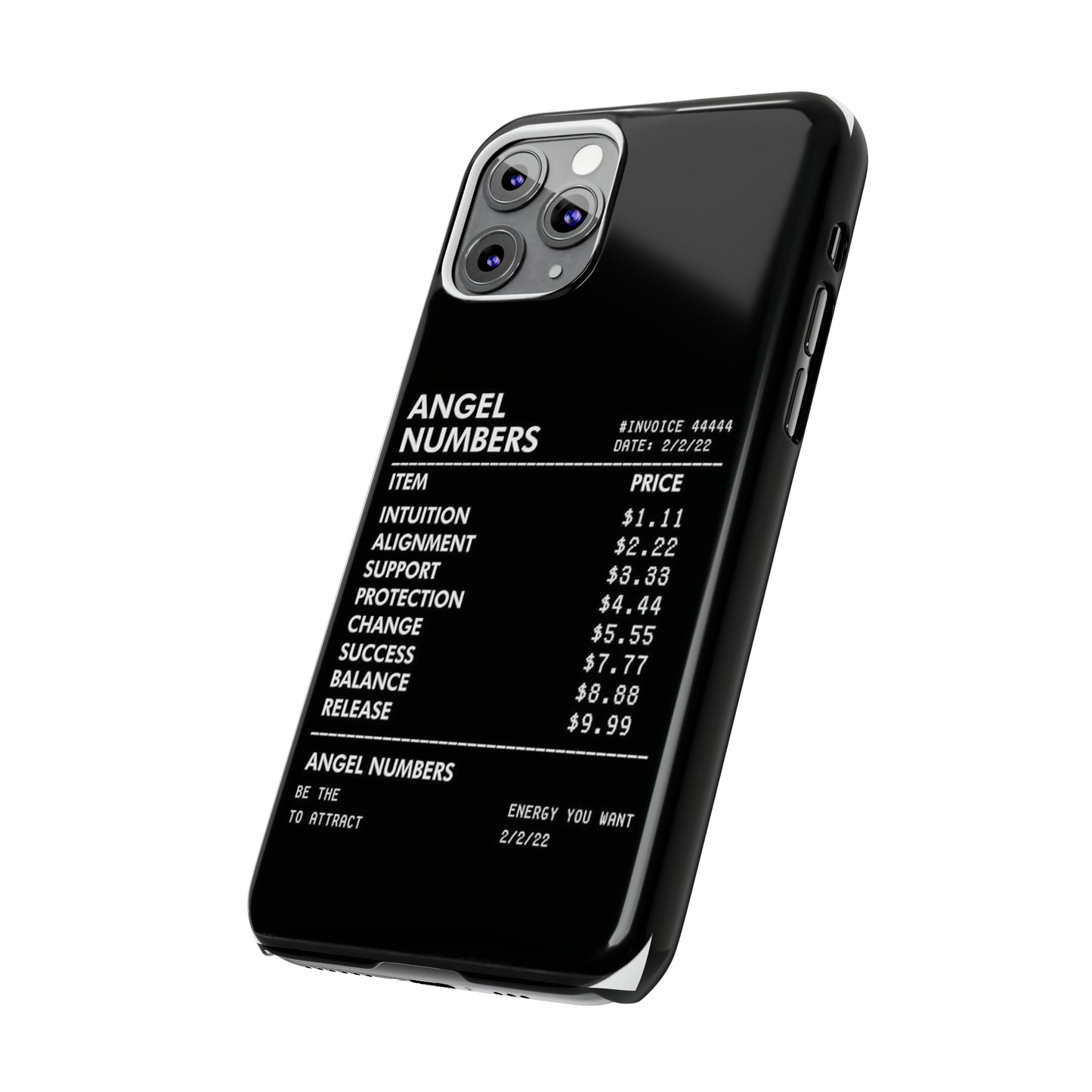 "Angle Number 444 " iPhone case