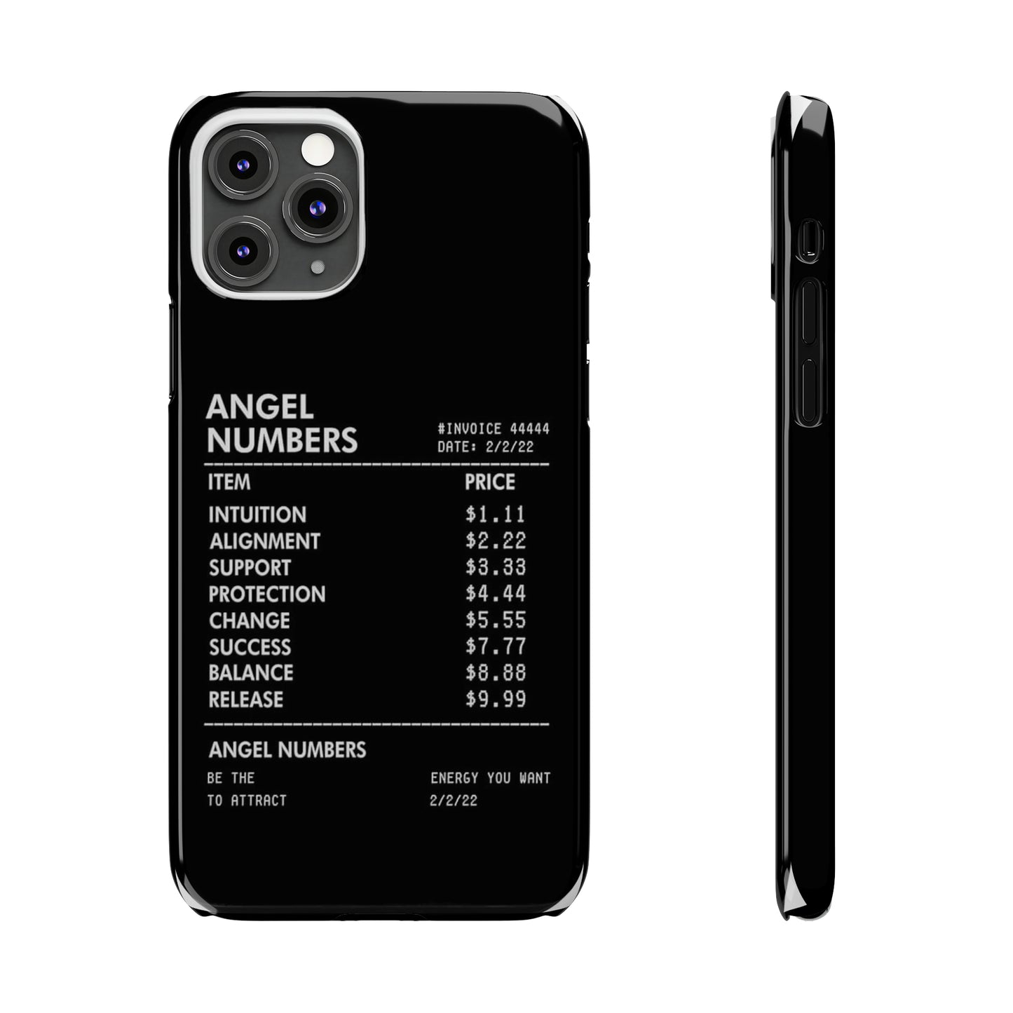 "Angle Number 444 " iPhone case