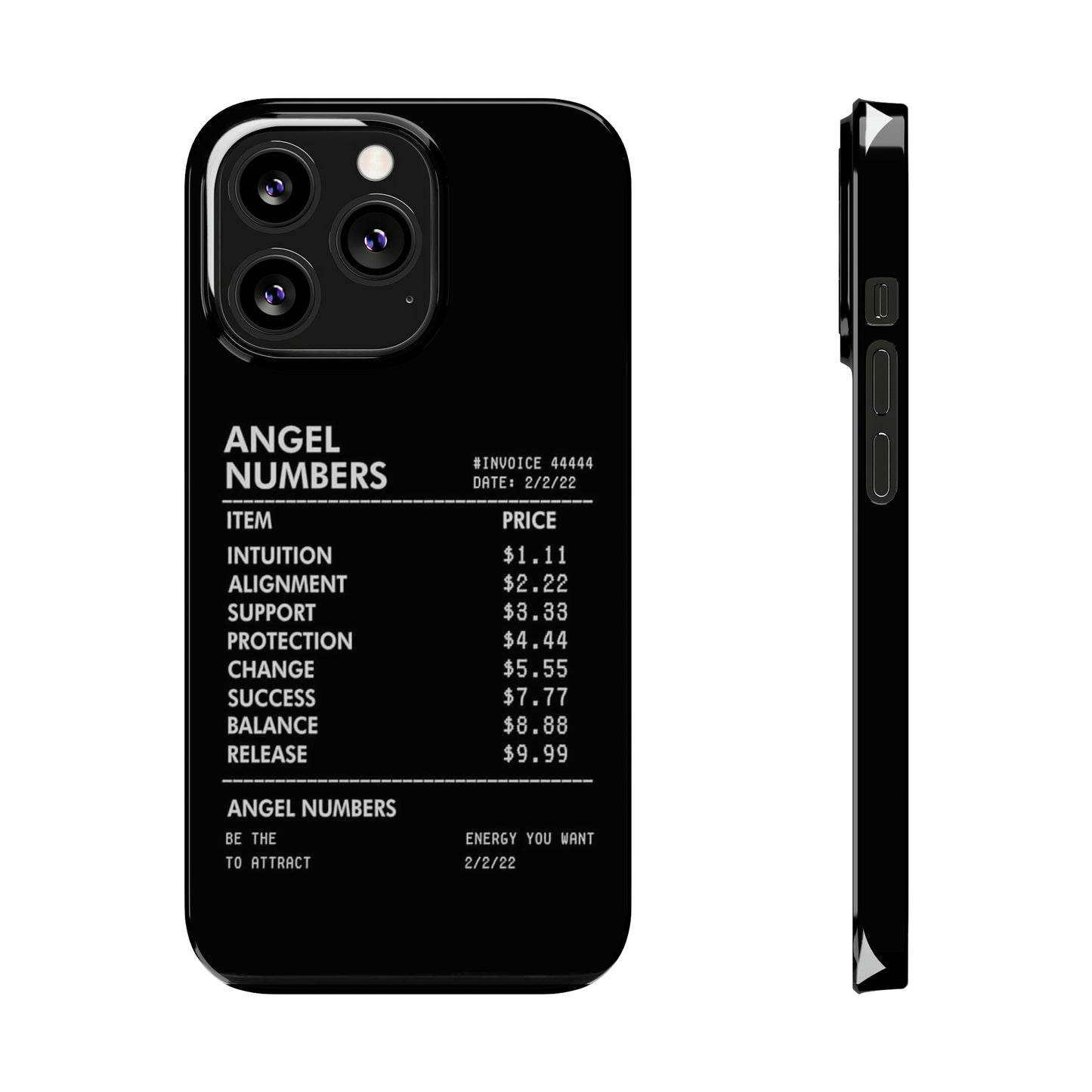 "Angle Number 444 " iPhone case