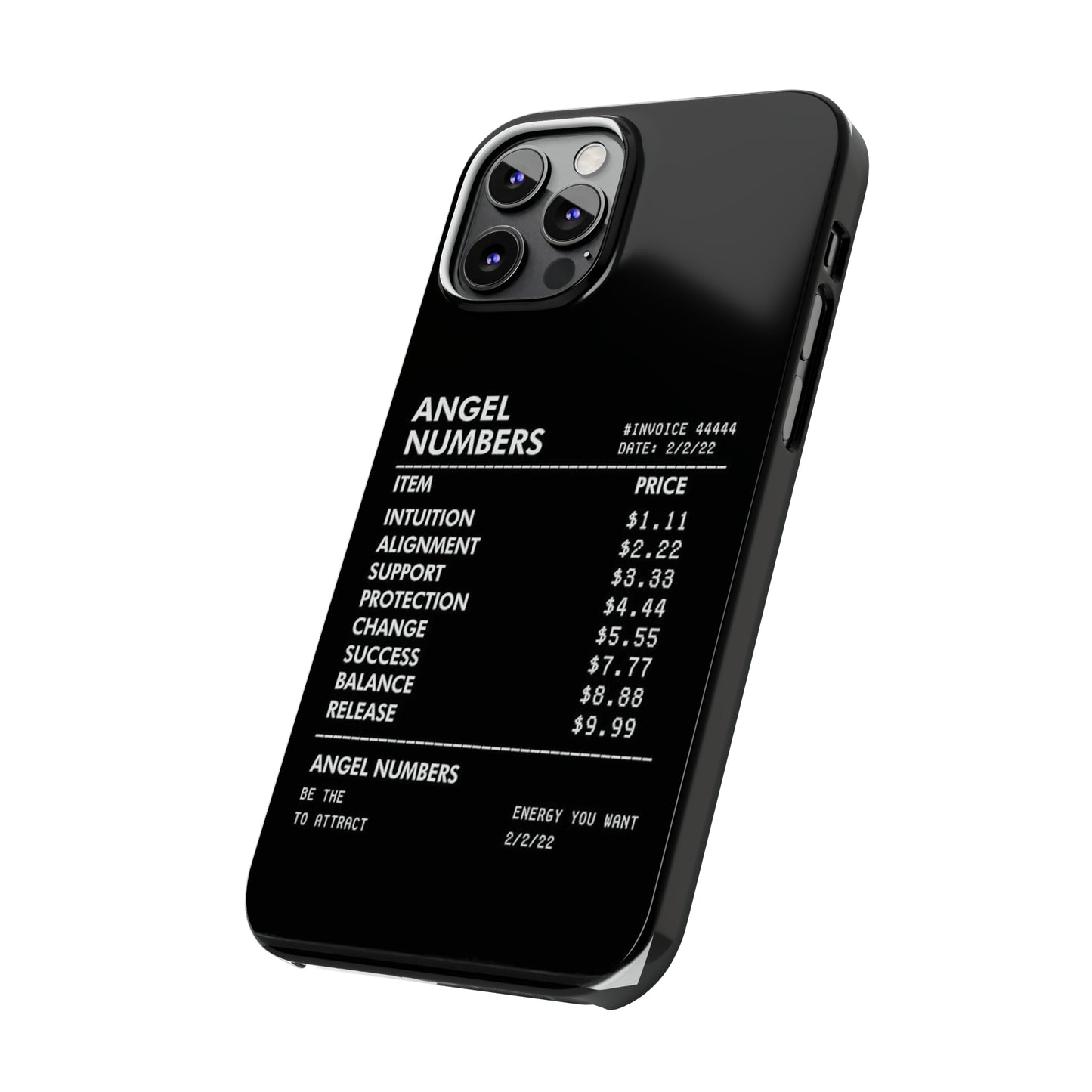 "Angle Number 444 " iPhone case