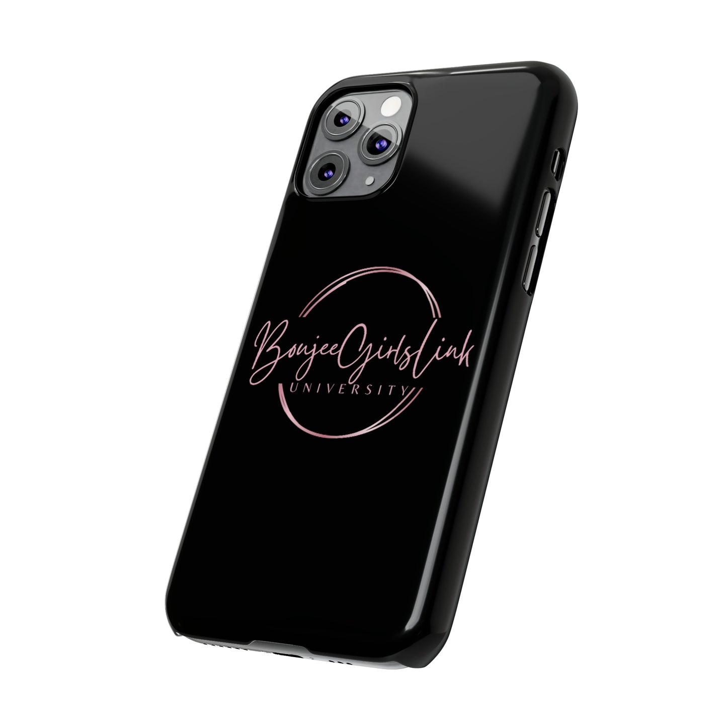 Boujee Girls Link University iPhone Cases
