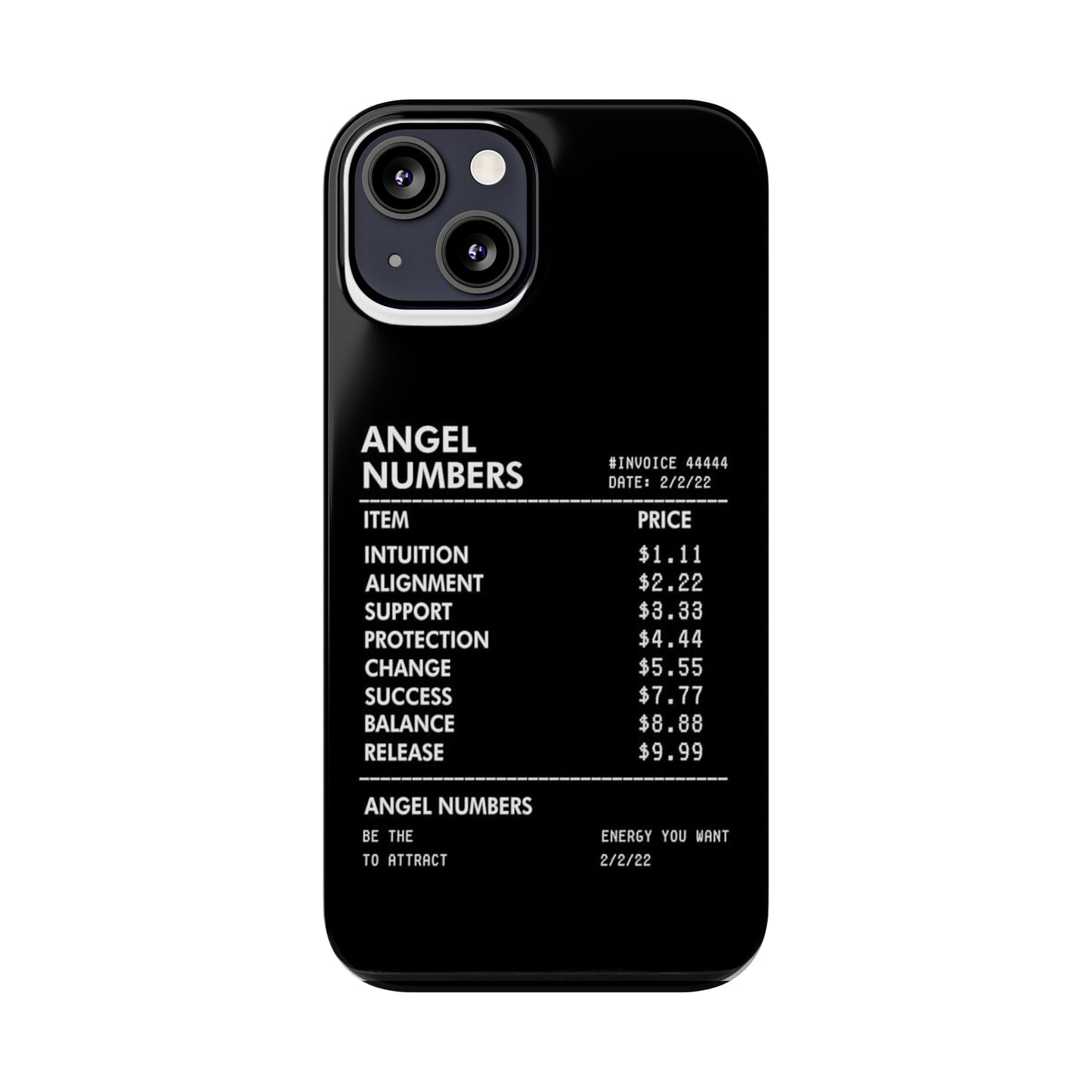 "Angle Number 444 " iPhone case