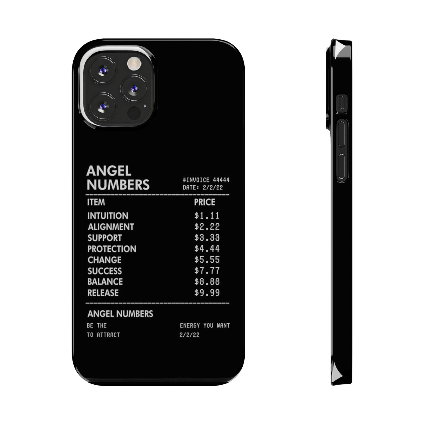 "Angle Number 444 " iPhone case