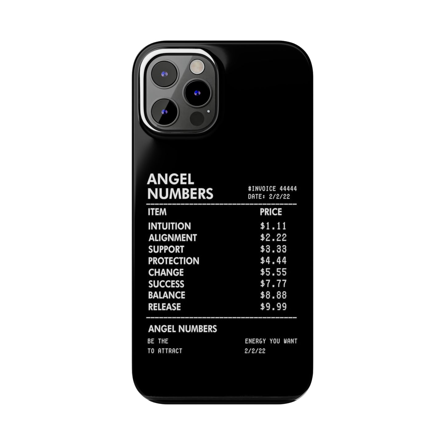 "Angle Number 444 " iPhone case