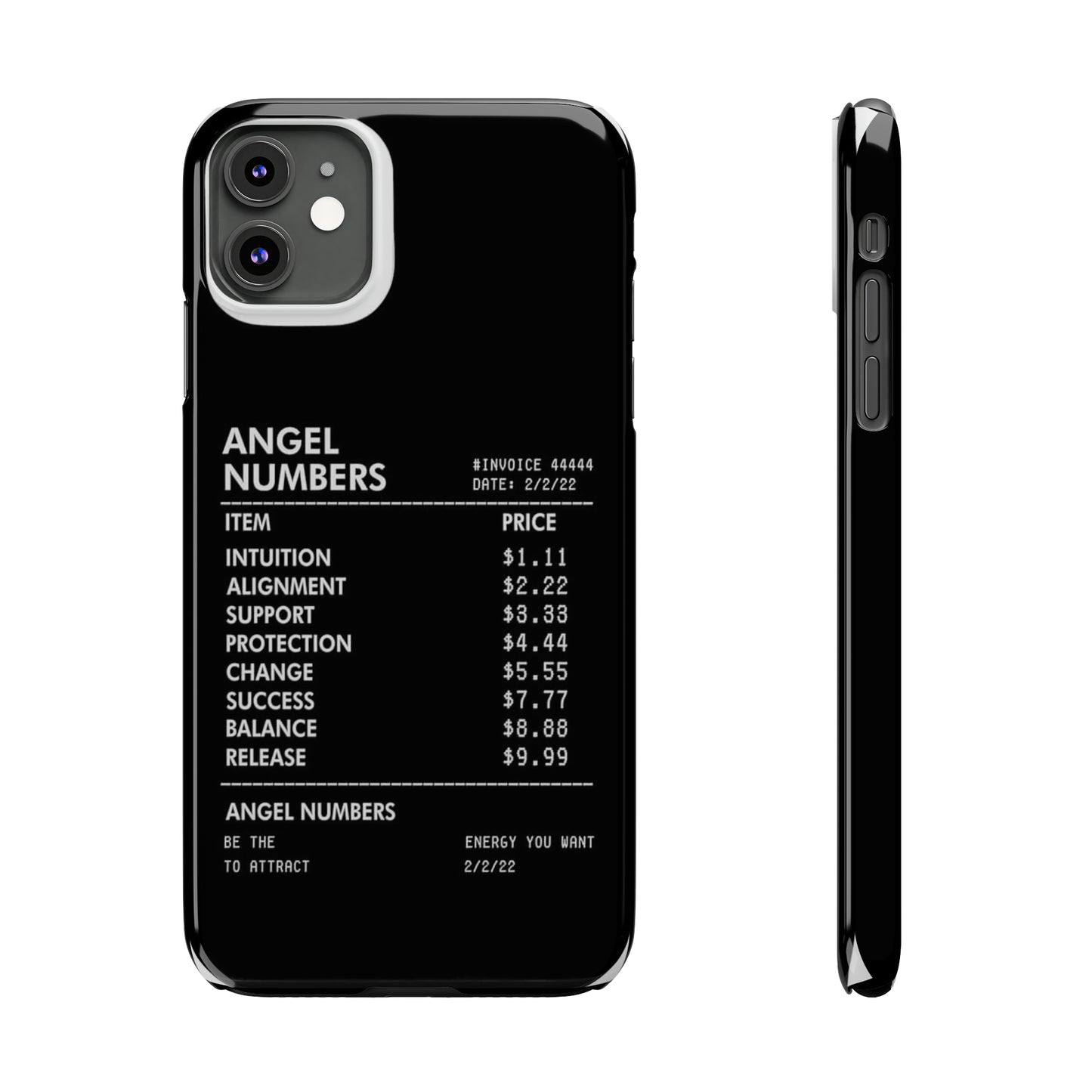 "Angle Number 444 " iPhone case