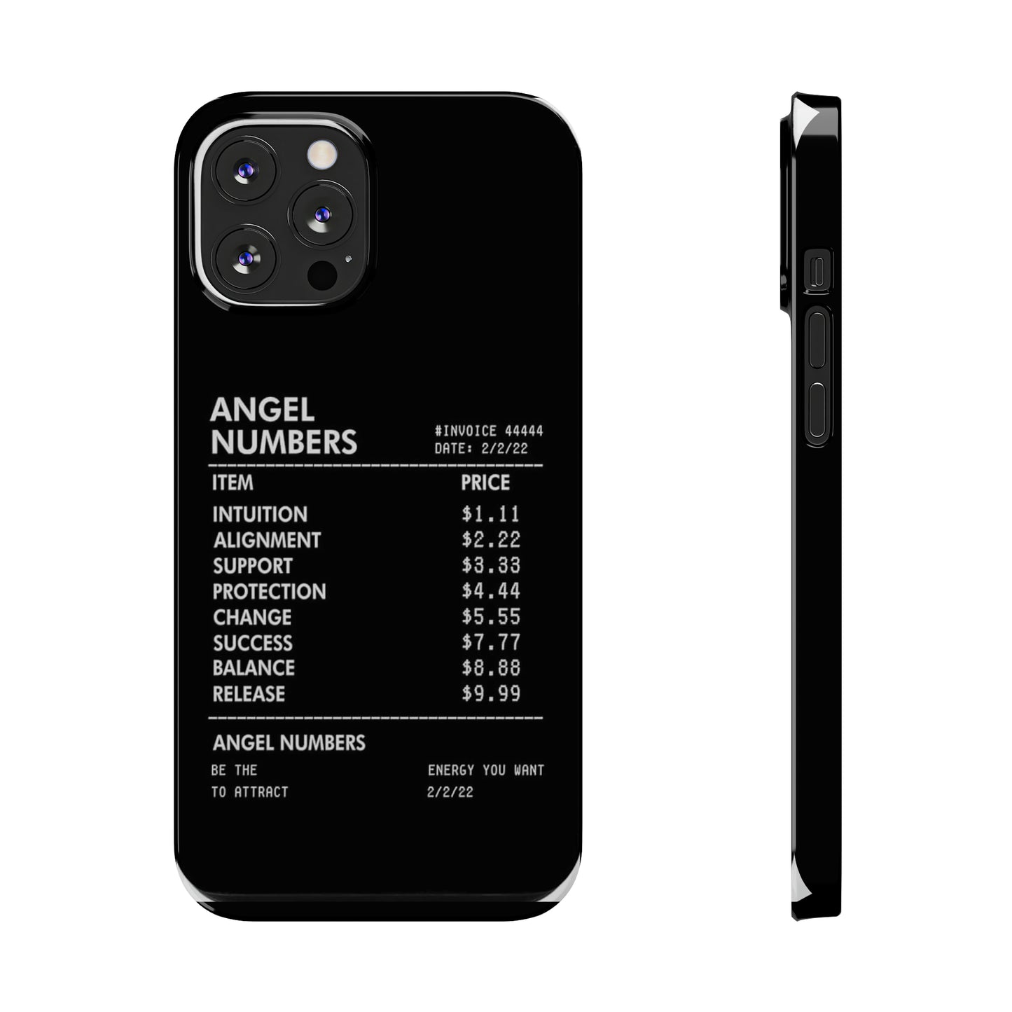 "Angle Number 444 " iPhone case