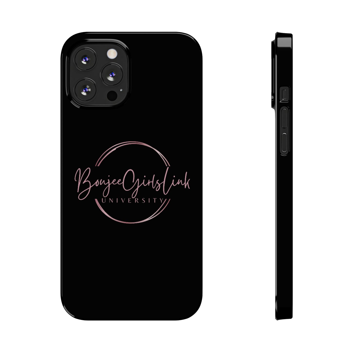 Boujee Girls Link University iPhone Cases