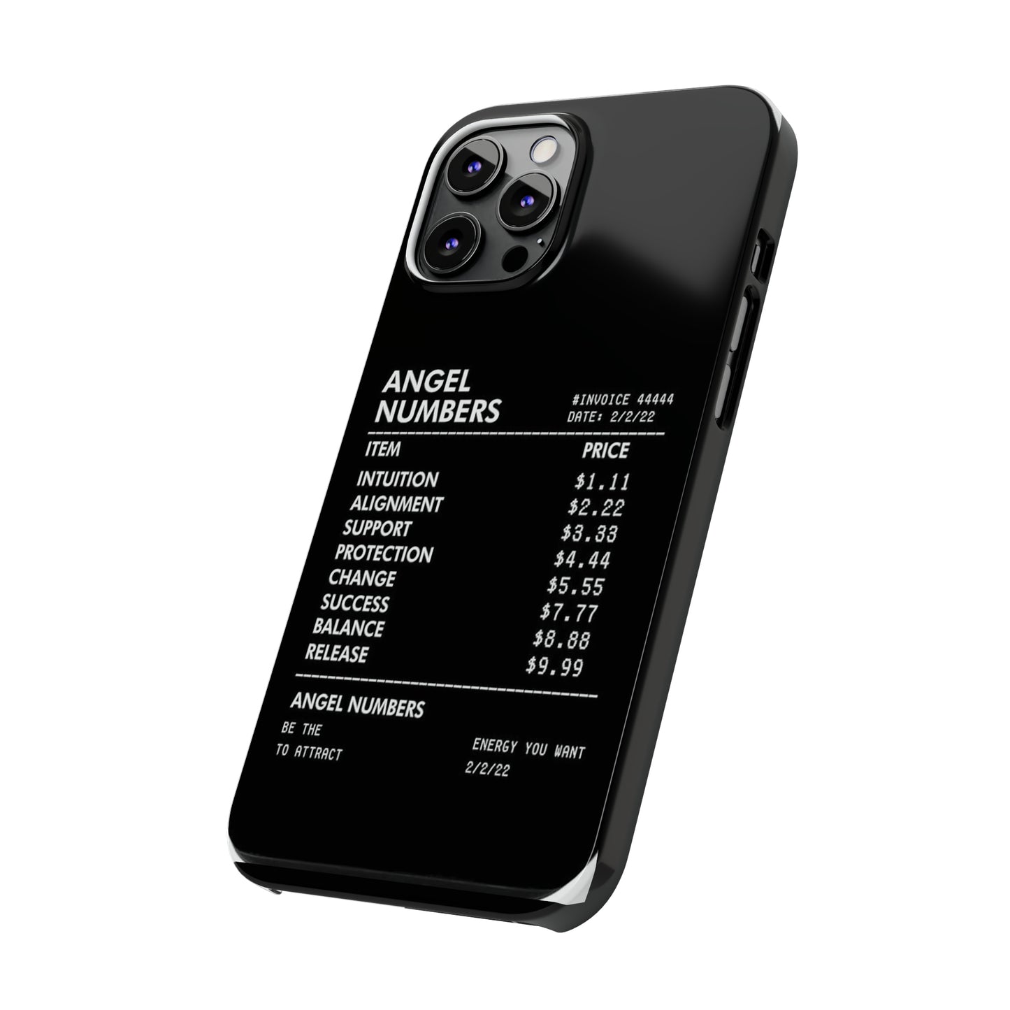 "Angle Number 444 " iPhone case