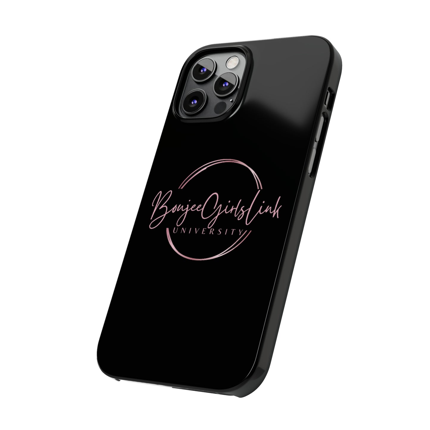Boujee Girls Link University iPhone Cases